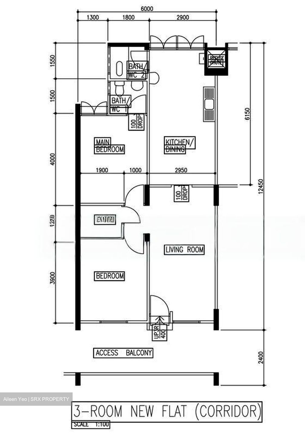 Blk 602 Clementi West Street 1 (Clementi), HDB 3 Rooms #460971401
